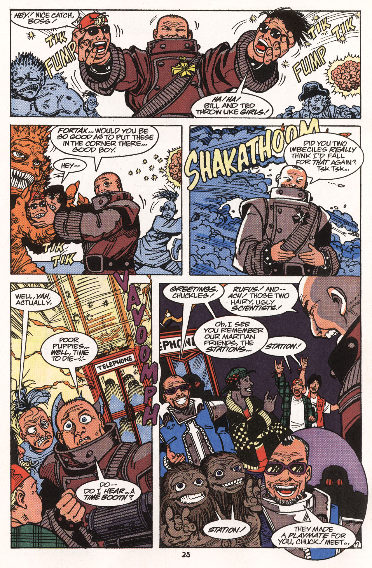 Read online Bill & Ted's Excellent Comic Book comic -  Issue #7 - 26