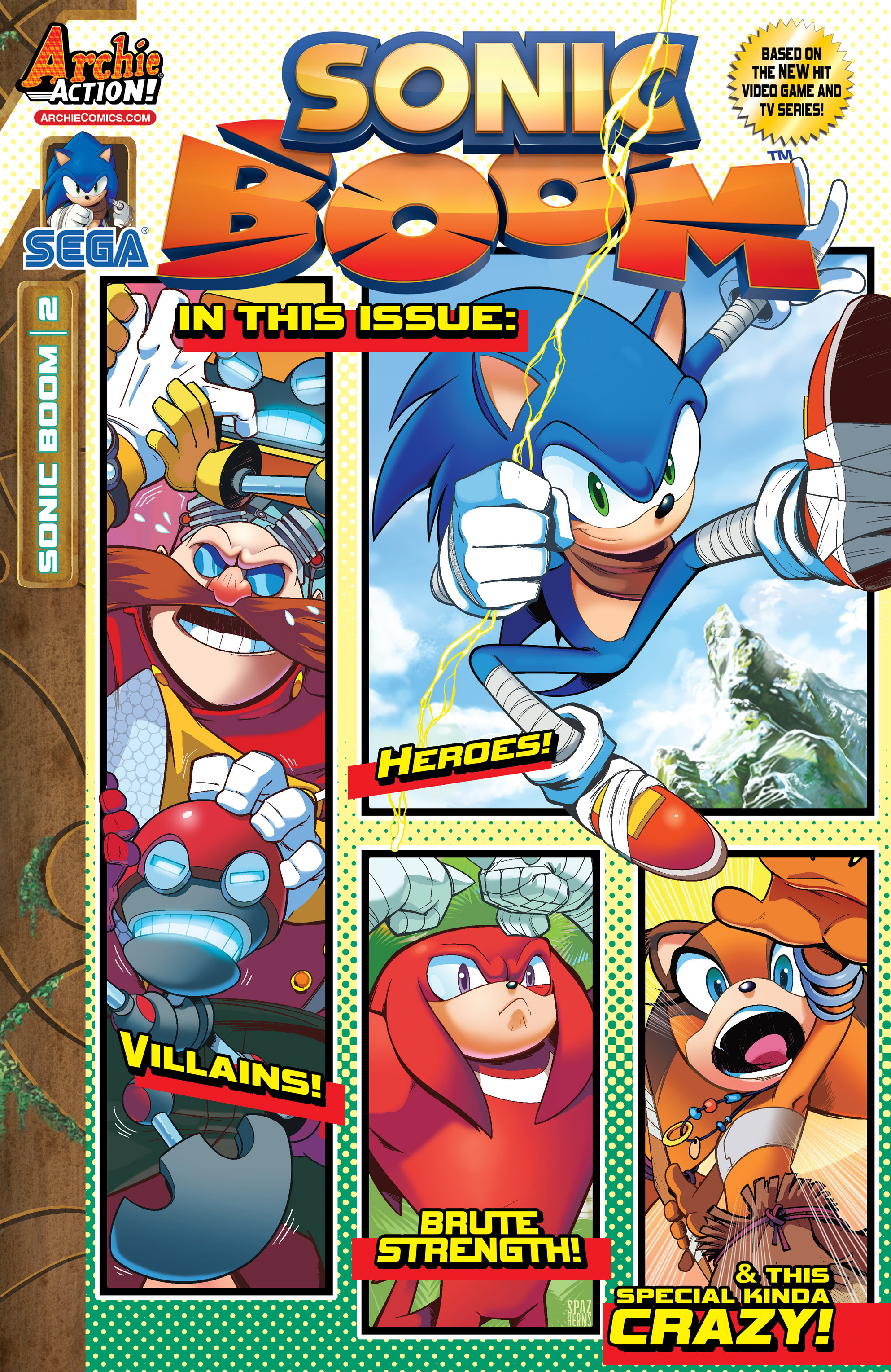 Read online Sonic Boom comic -  Issue #2 - 1