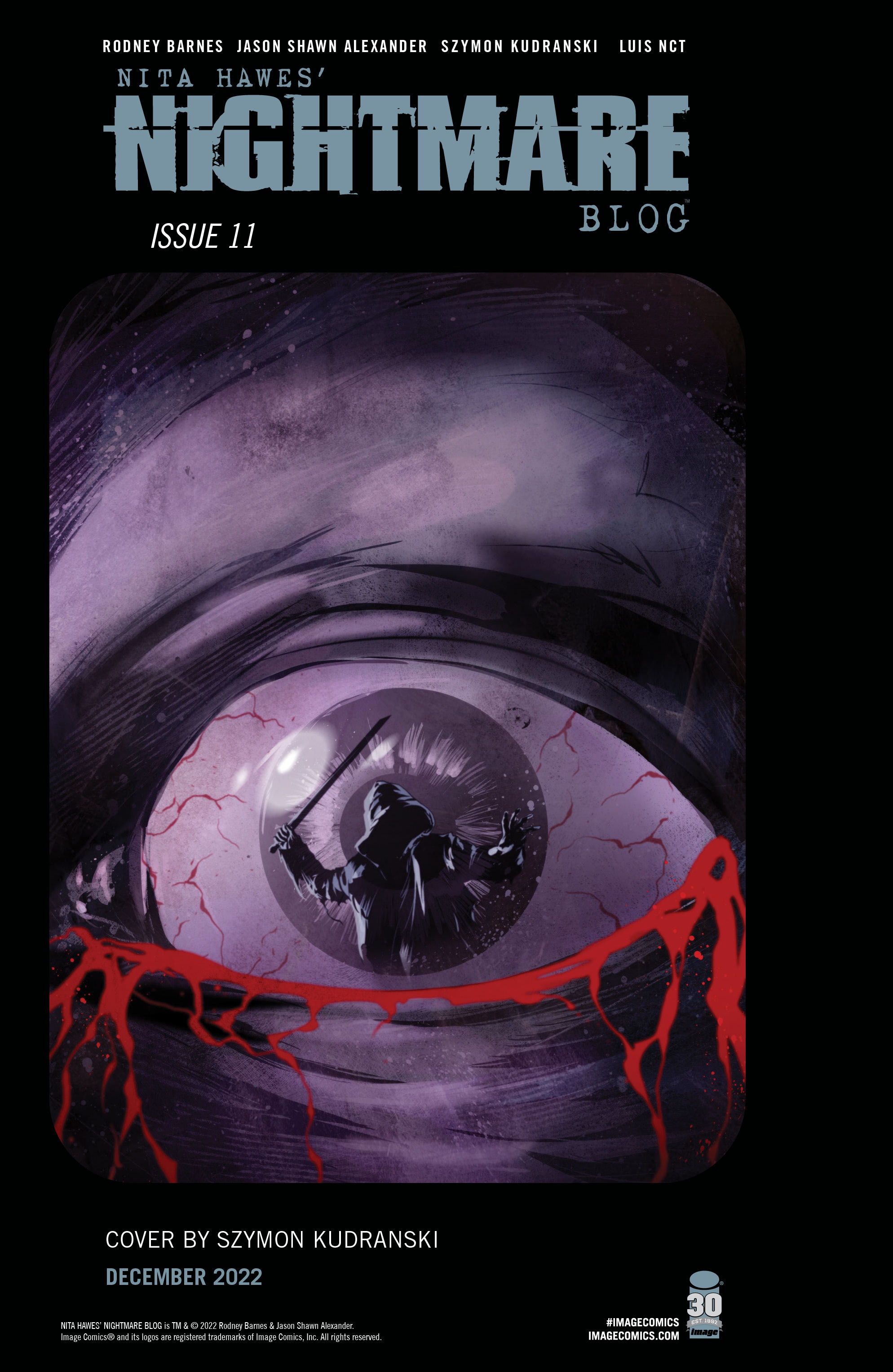 Read online Nita Hawes' Nightmare Blog comic -  Issue #10 - 24