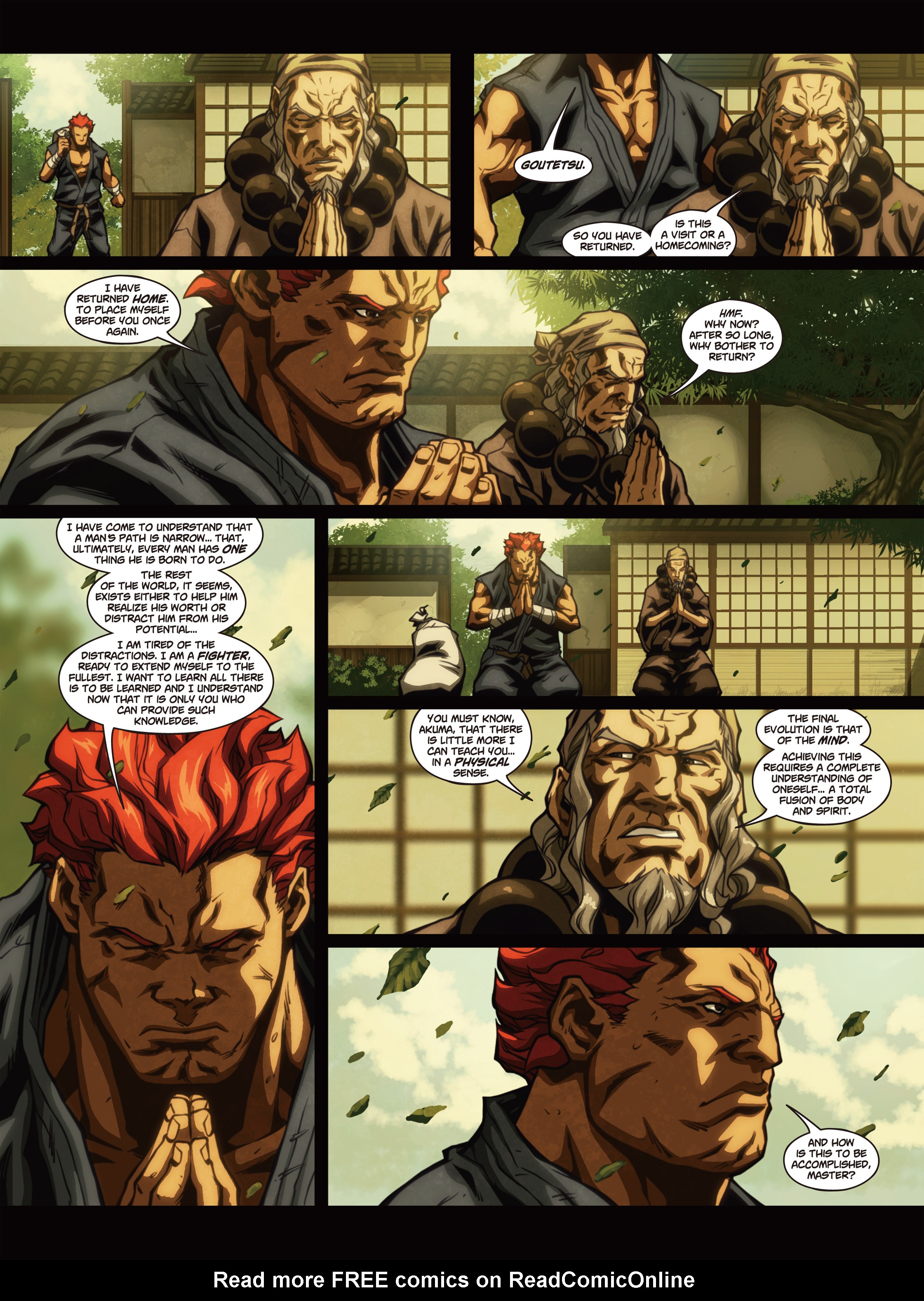 Read online Street Fighter Origins: Akuma comic -  Issue # Full - 53