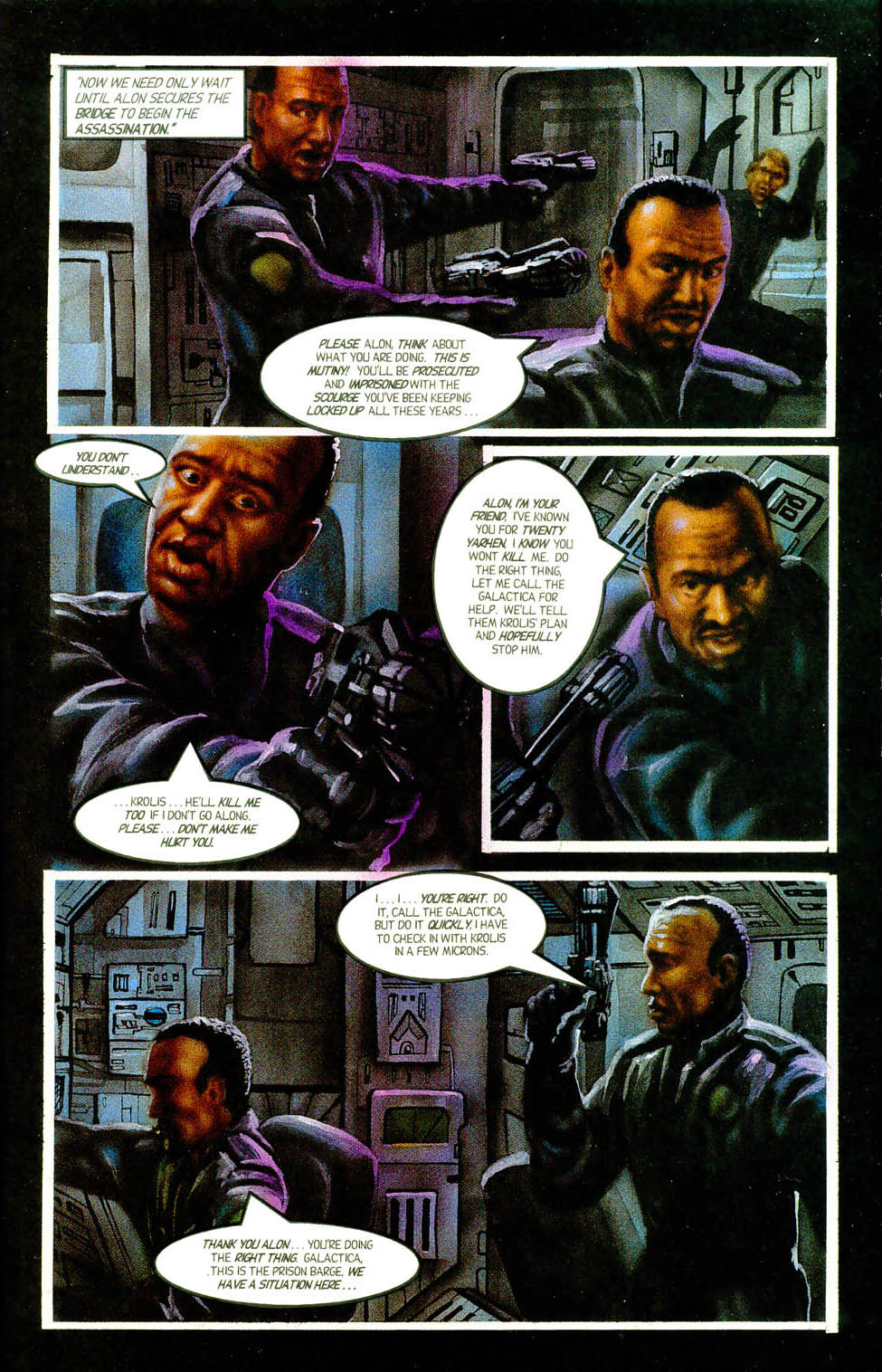 Read online Battlestar Galactica (1997) comic -  Issue #3 - 23