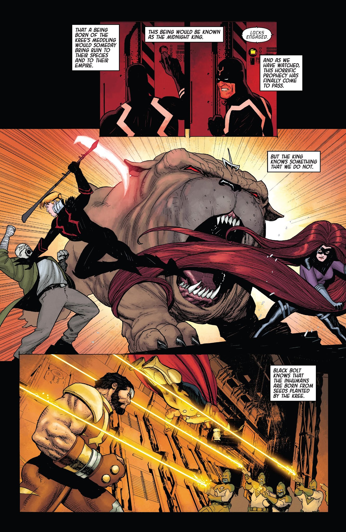 Read online Death of the Inhumans comic -  Issue #5 - 16