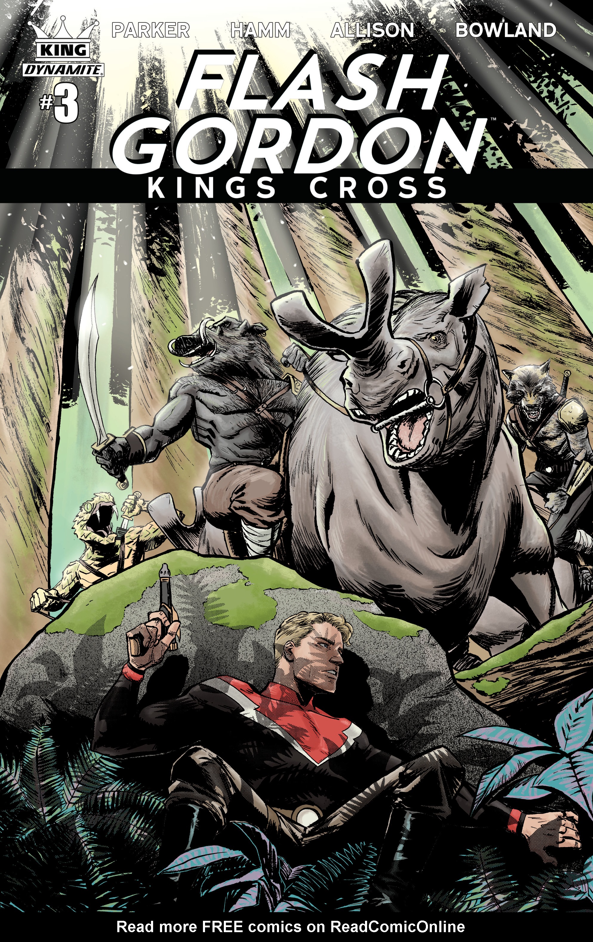 Read online Flash Gordon: Kings Cross comic -  Issue #3 - 2