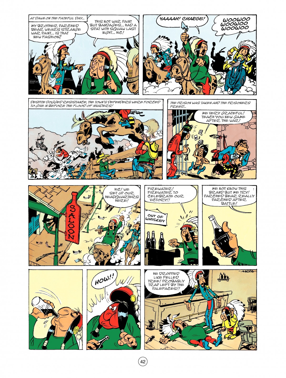 Read online A Lucky Luke Adventure comic -  Issue #43 - 42