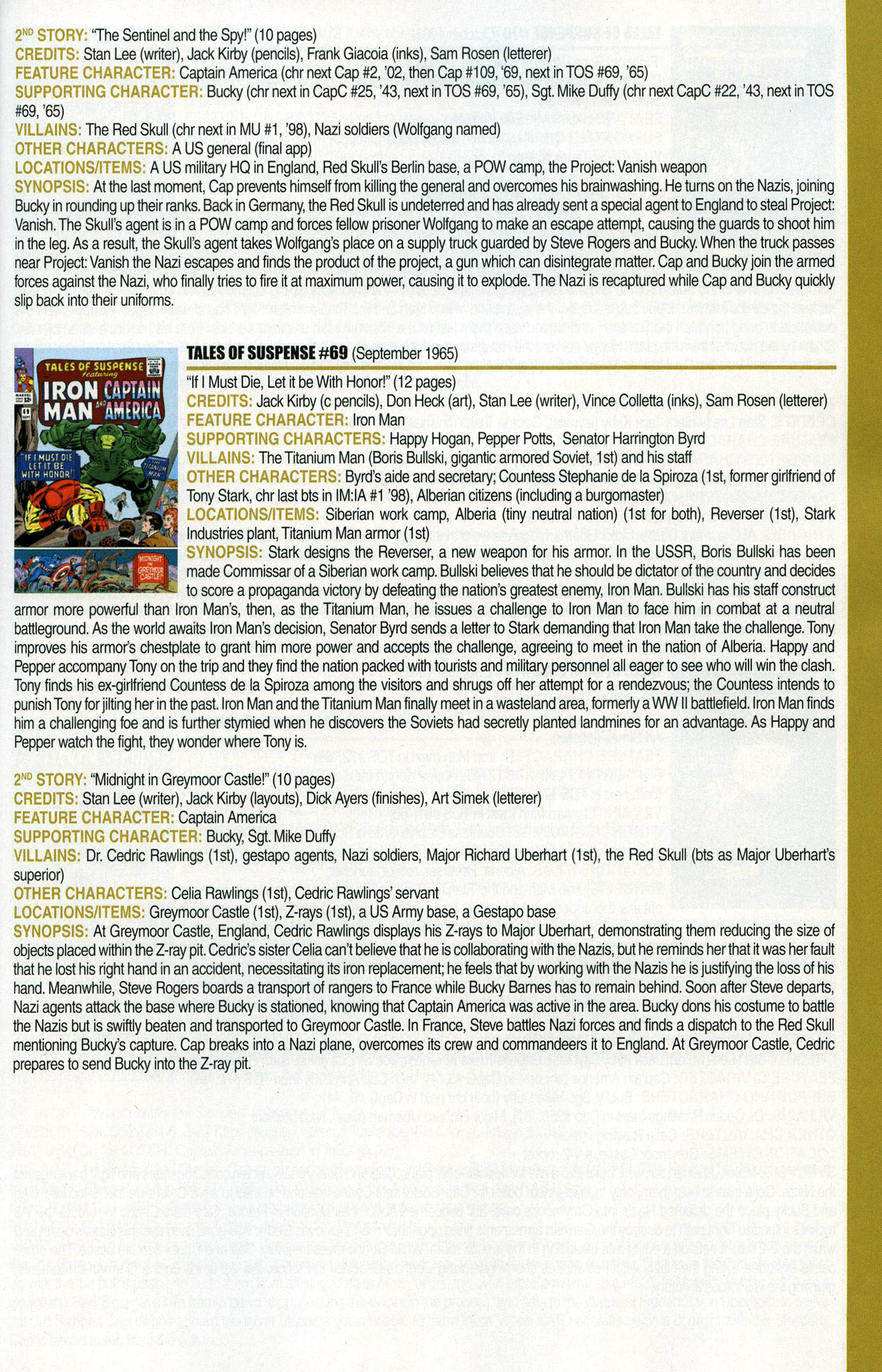 Read online Official Index to the Marvel Universe comic -  Issue #1 - 43