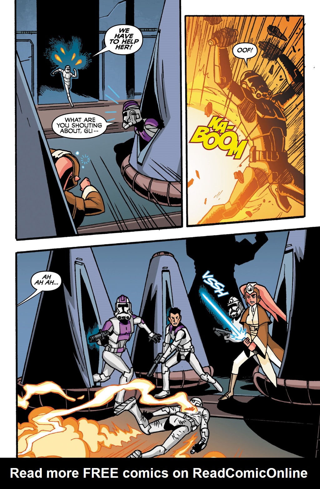 Read online Star Wars: The Clone Wars - Defenders of the Lost Temple comic -  Issue # Full - 53
