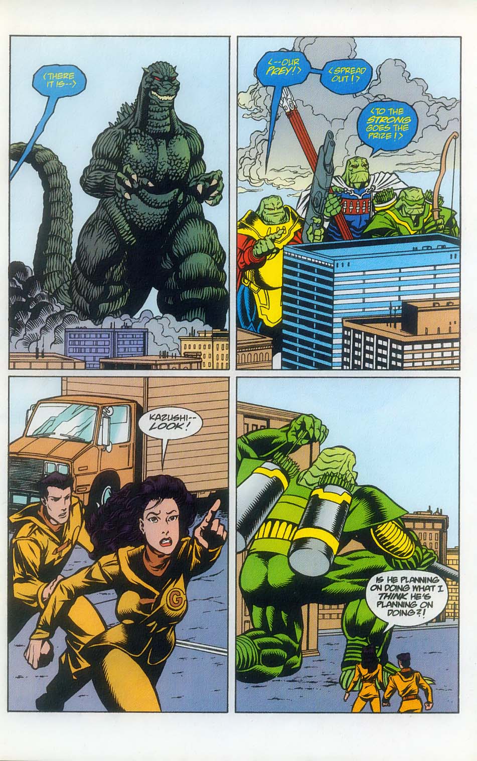 Read online Godzilla (1995) comic -  Issue #6 - 24