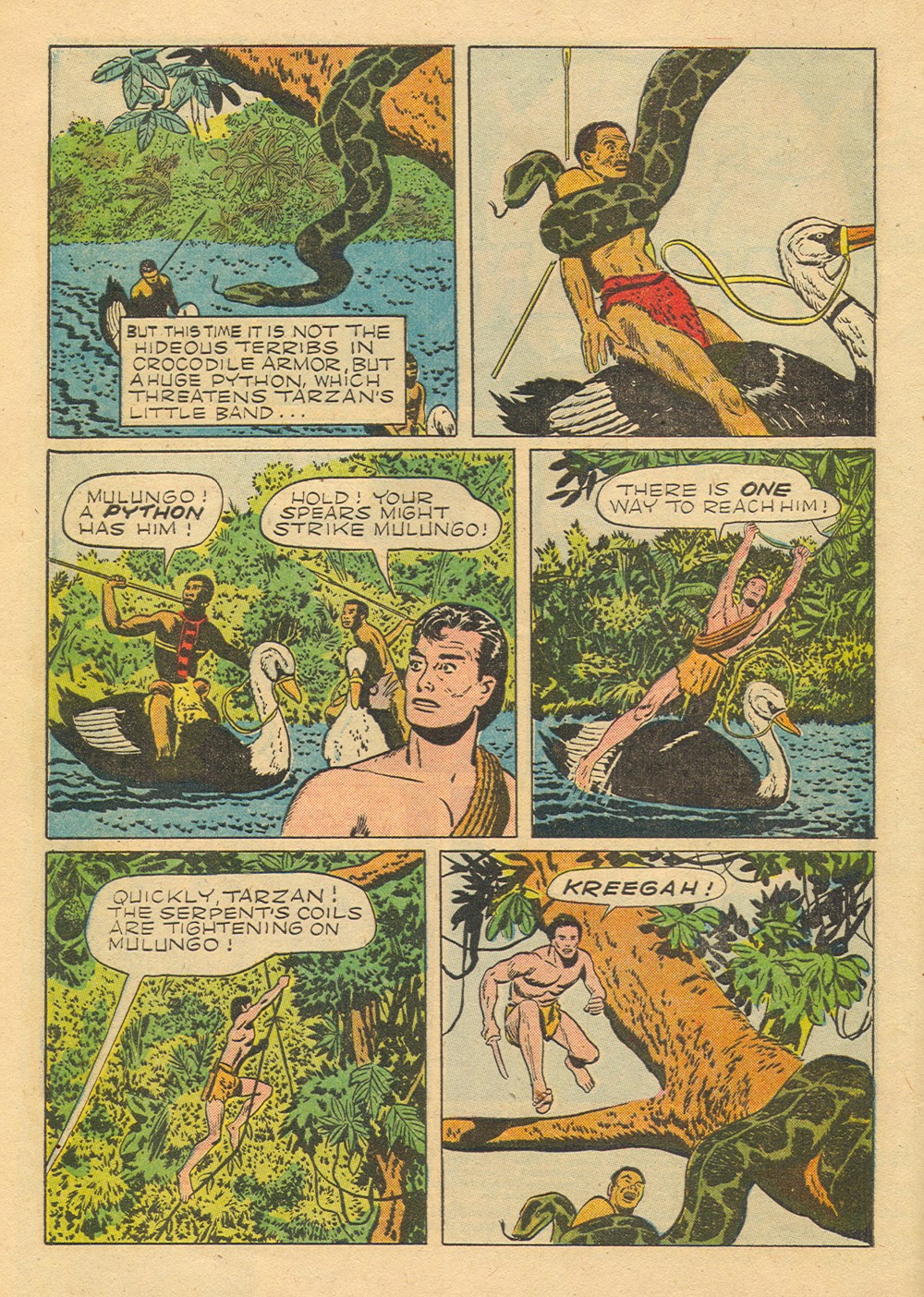 Read online Tarzan (1948) comic -  Issue #39 - 4