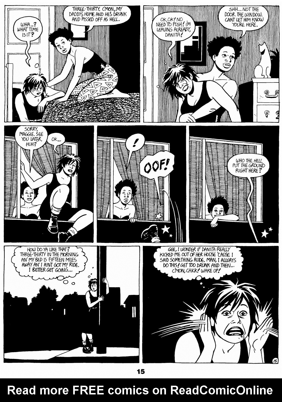 Read online Love and Rockets (1982) comic -  Issue #20 - 18