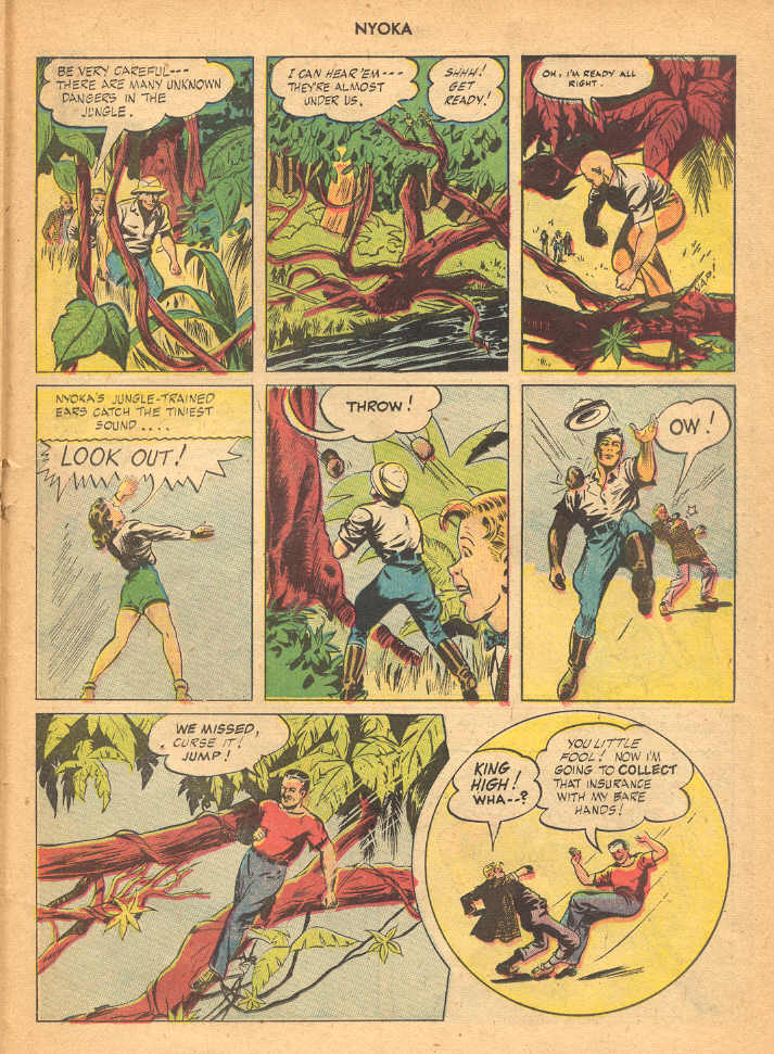 Read online Nyoka the Jungle Girl (1945) comic -  Issue #2 - 19