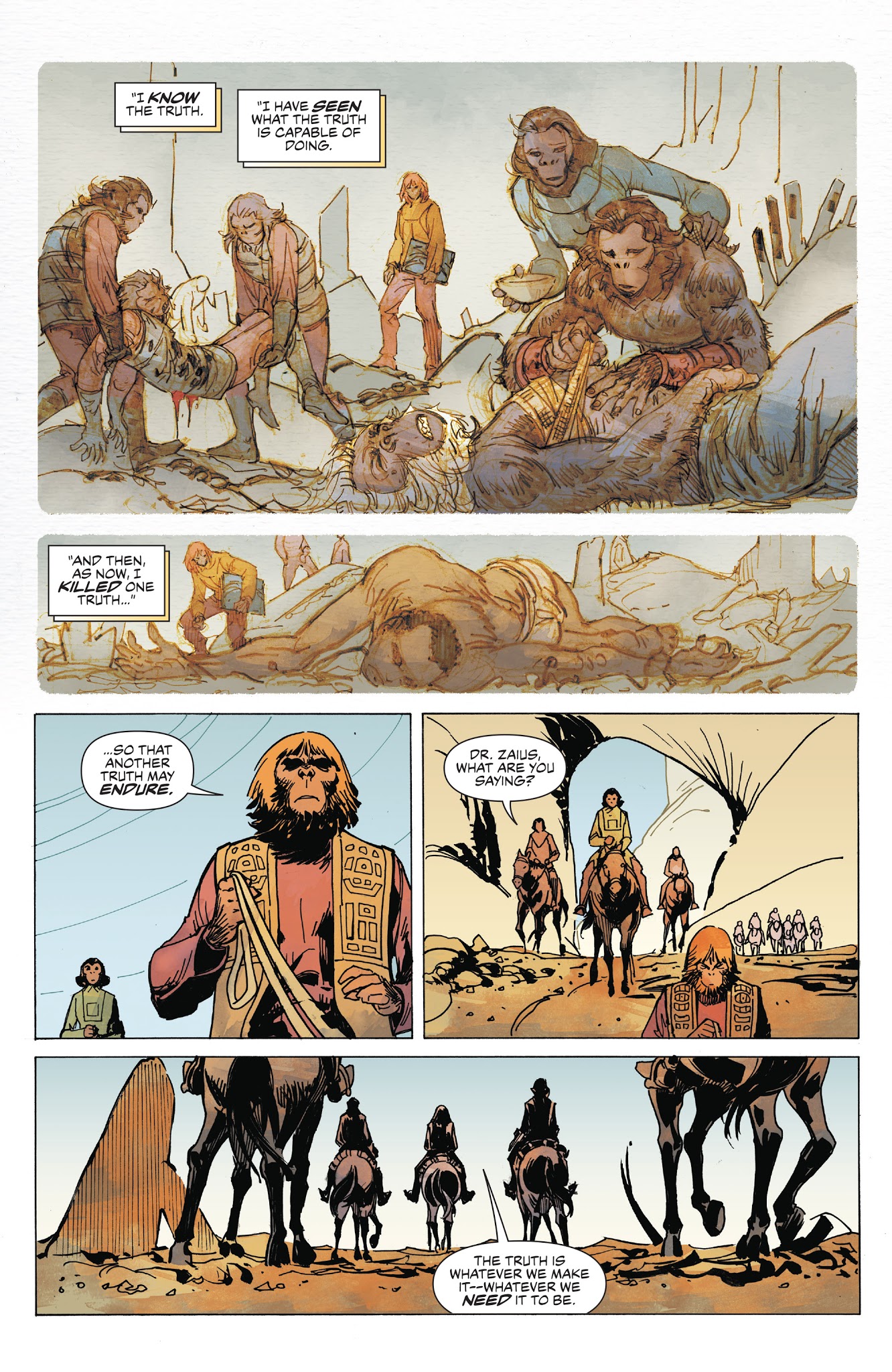 Read online Planet of the Apes: Ursus comic -  Issue #5 - 19