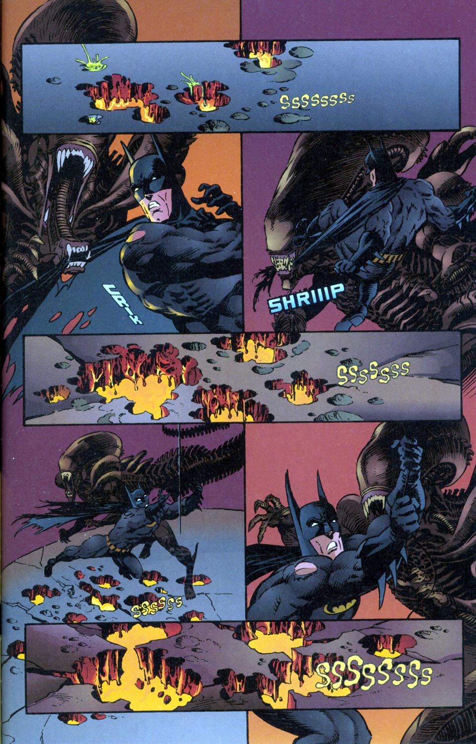 Read online Batman/Aliens comic -  Issue #2 - 39