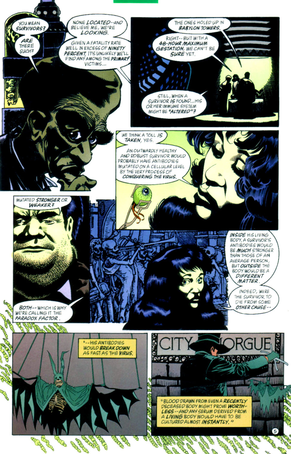 Read online Batman: Contagion comic -  Issue #6 - 7