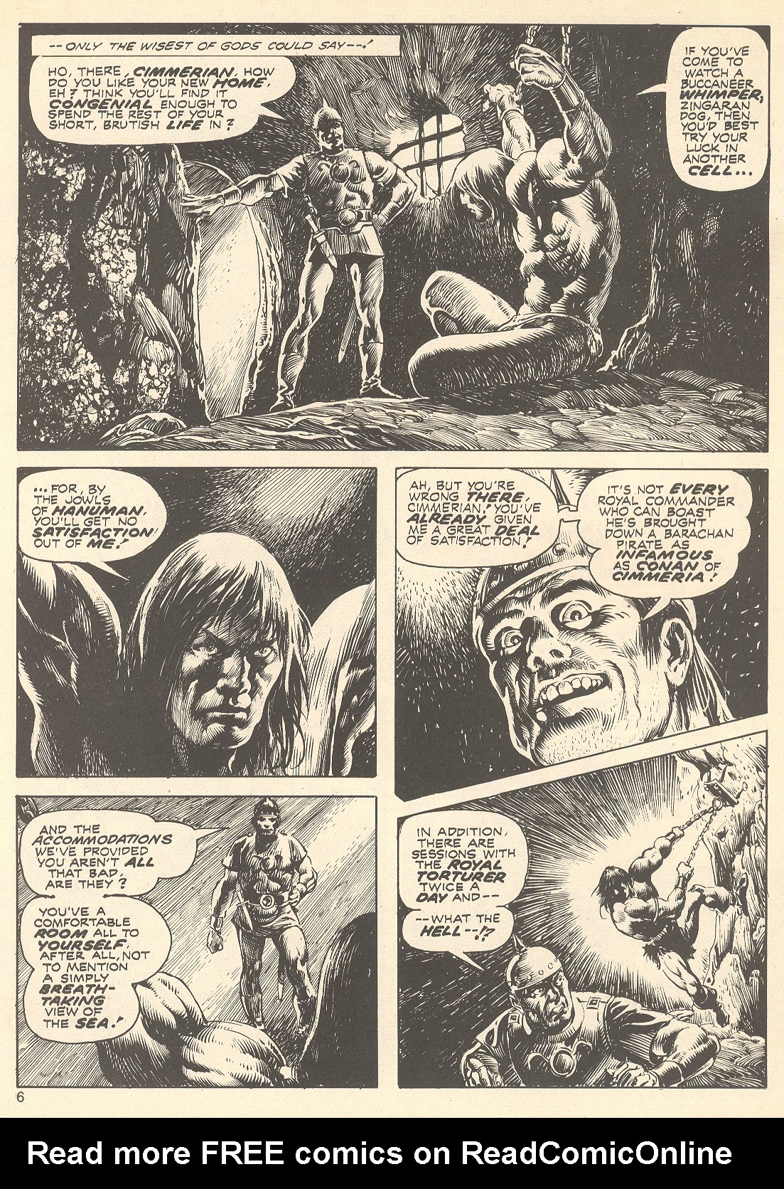 Read online The Savage Sword Of Conan comic -  Issue #75 - 6
