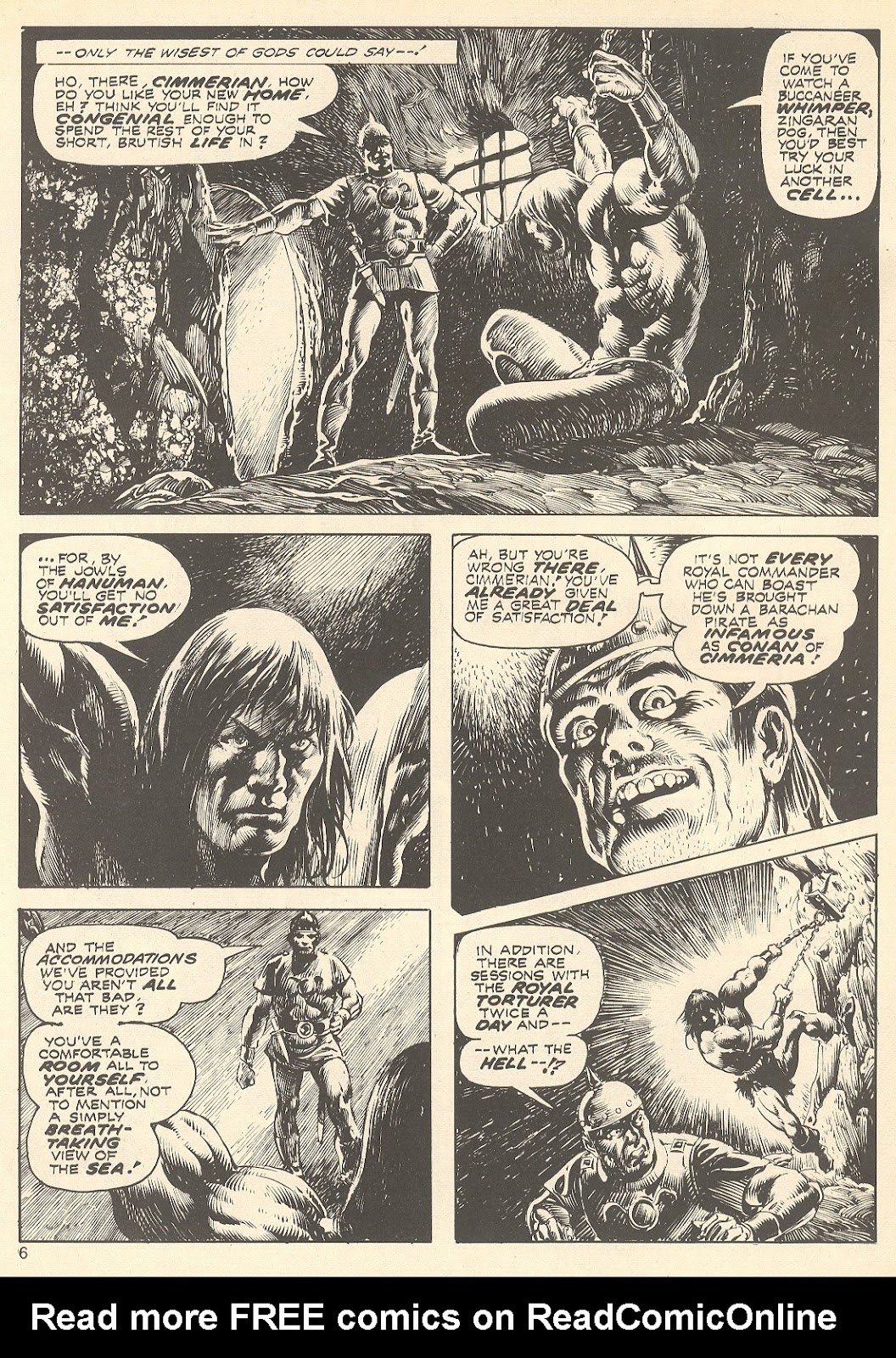The Savage Sword Of Conan issue 75 - Page 6