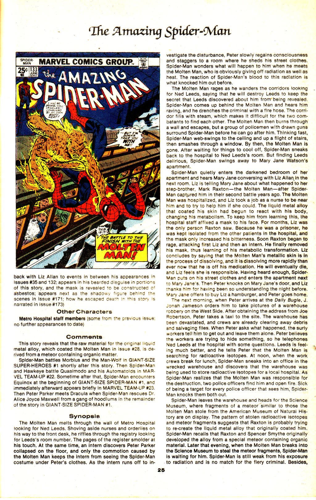Read online The Official Marvel Index to The Amazing Spider-Man comic -  Issue #5 - 27