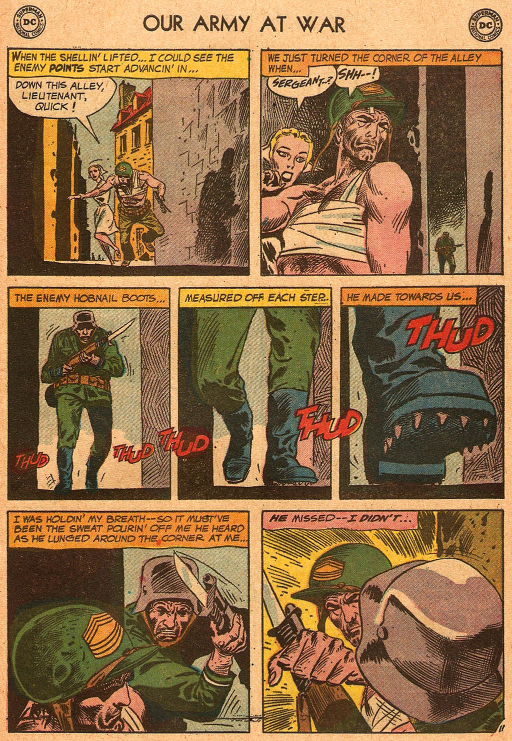 Read online Our Army at War (1952) comic -  Issue #104 - 13