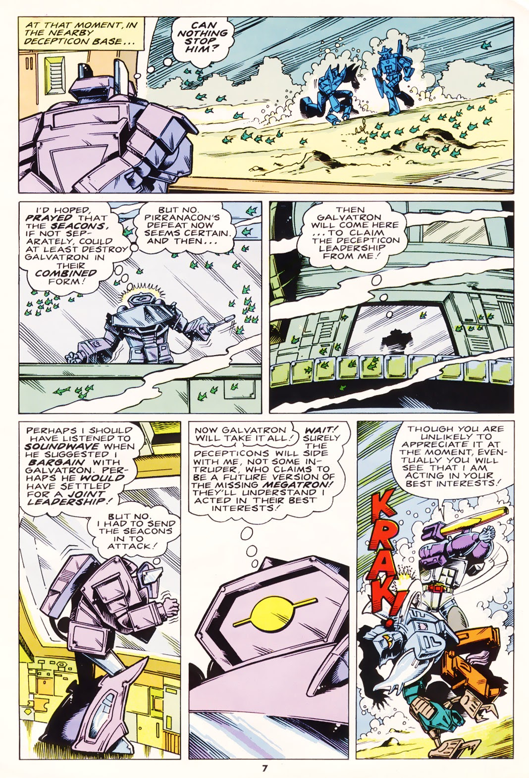 Read online The Transformers (UK) comic -  Issue #153 - 7