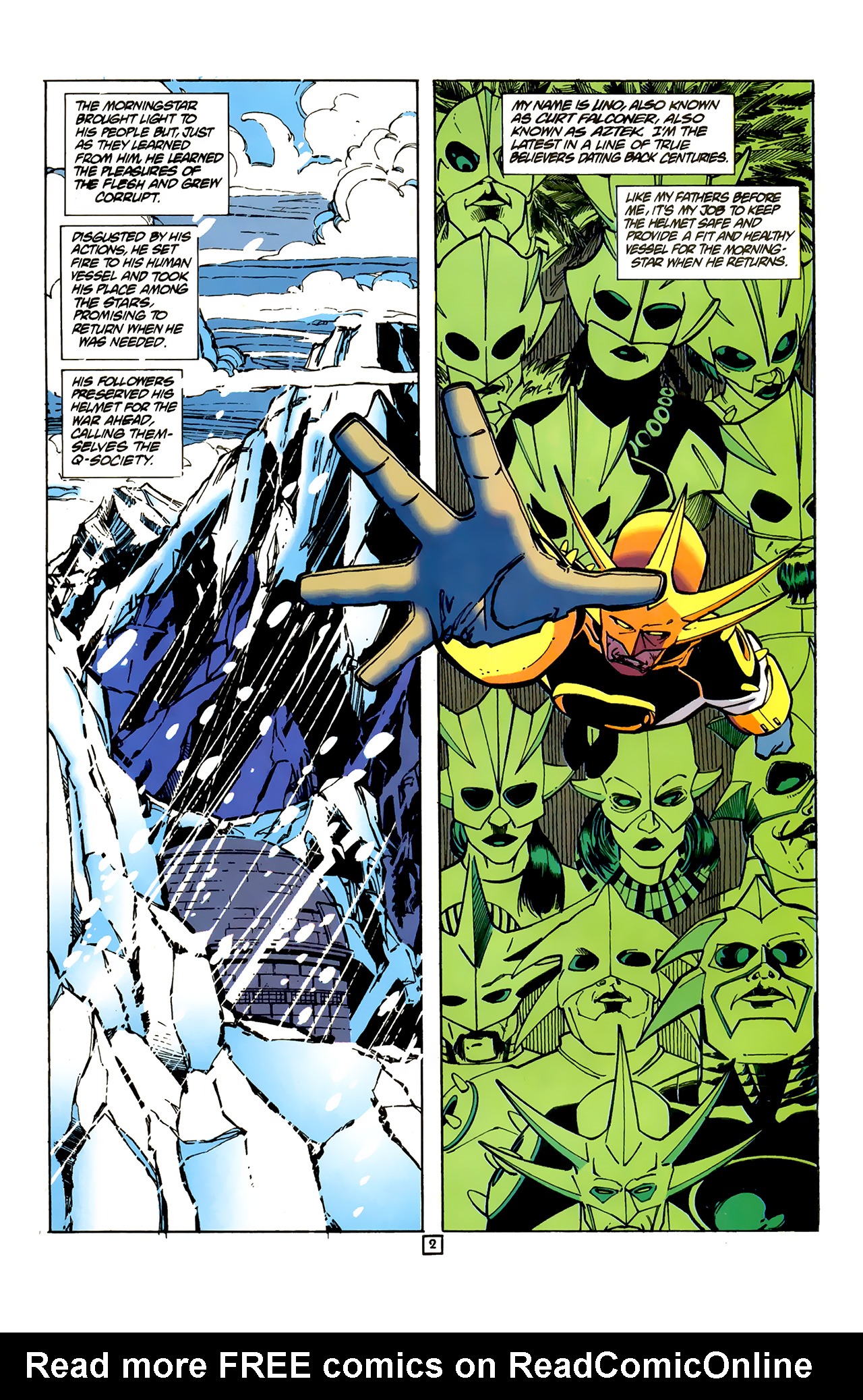 Read online Aztek: The Ultimate Man comic -  Issue #8 - 3