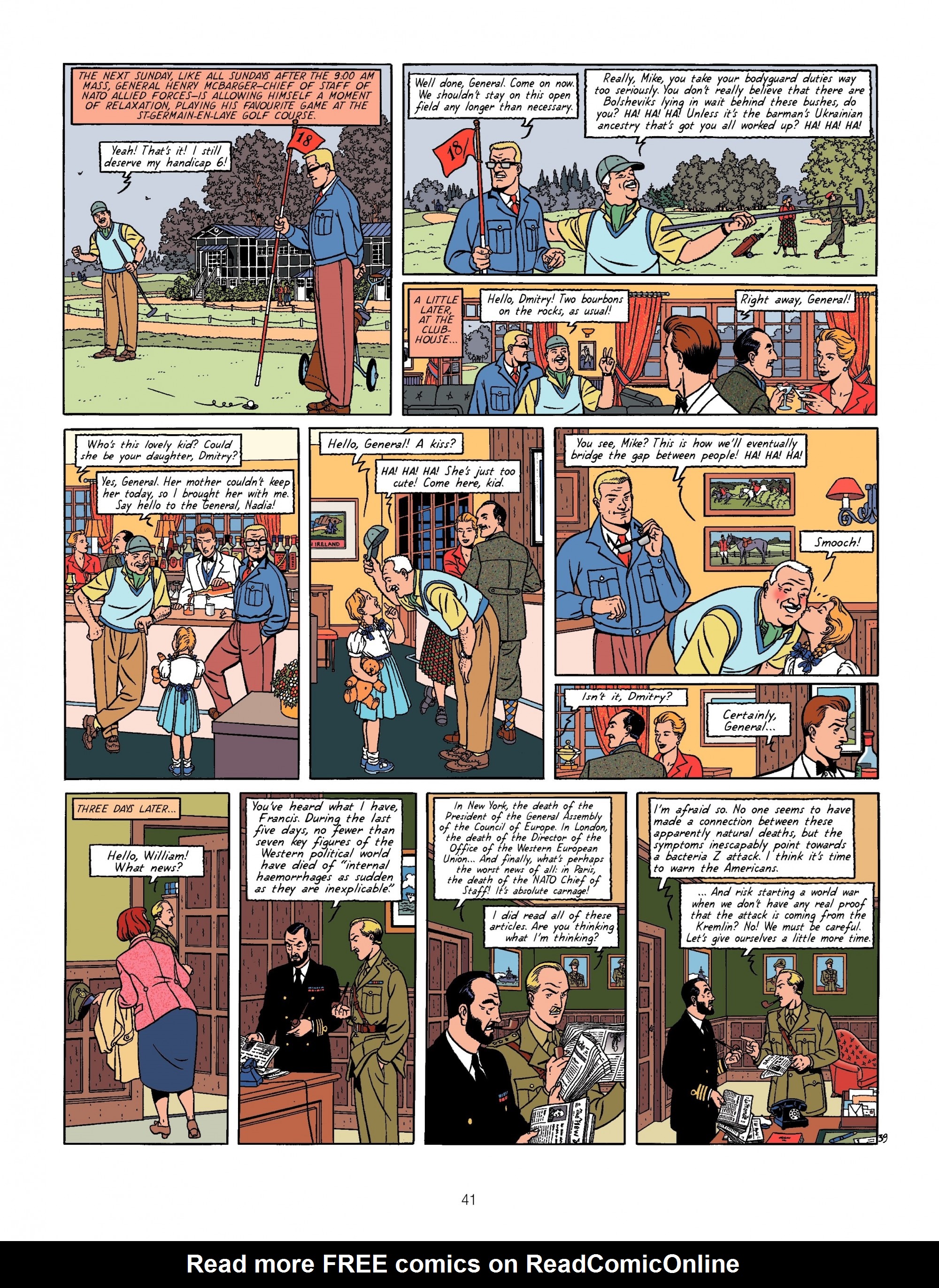 Read online Blake & Mortimer comic -  Issue #8 - 41