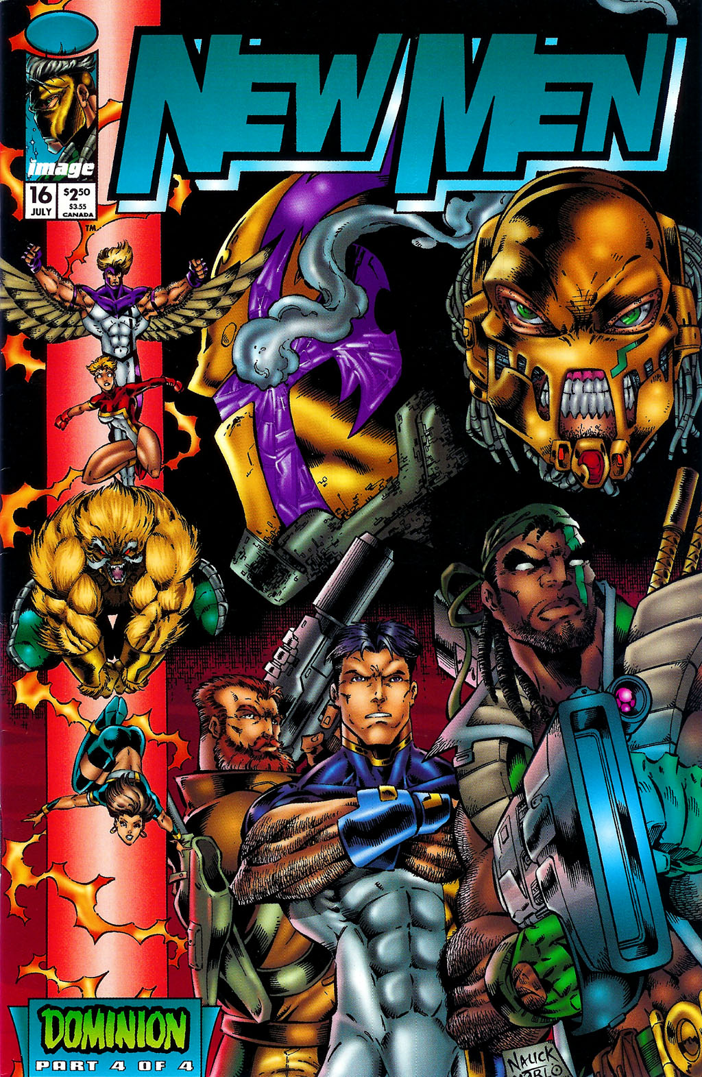 Read online NewMen comic -  Issue #16 - 1