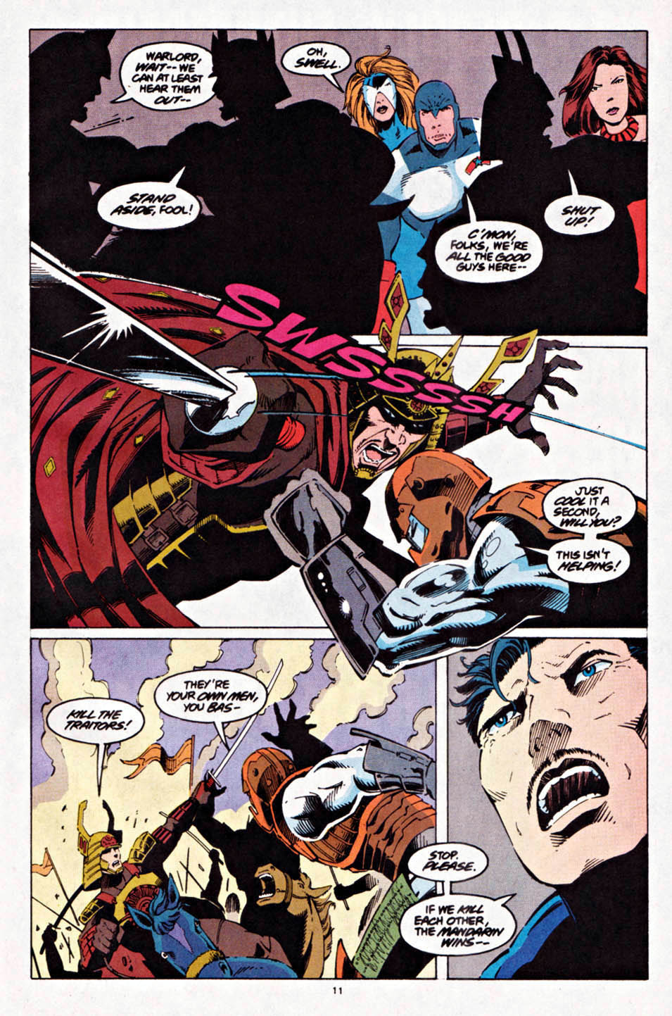 Read online War Machine (1994) comic -  Issue #10 - 9