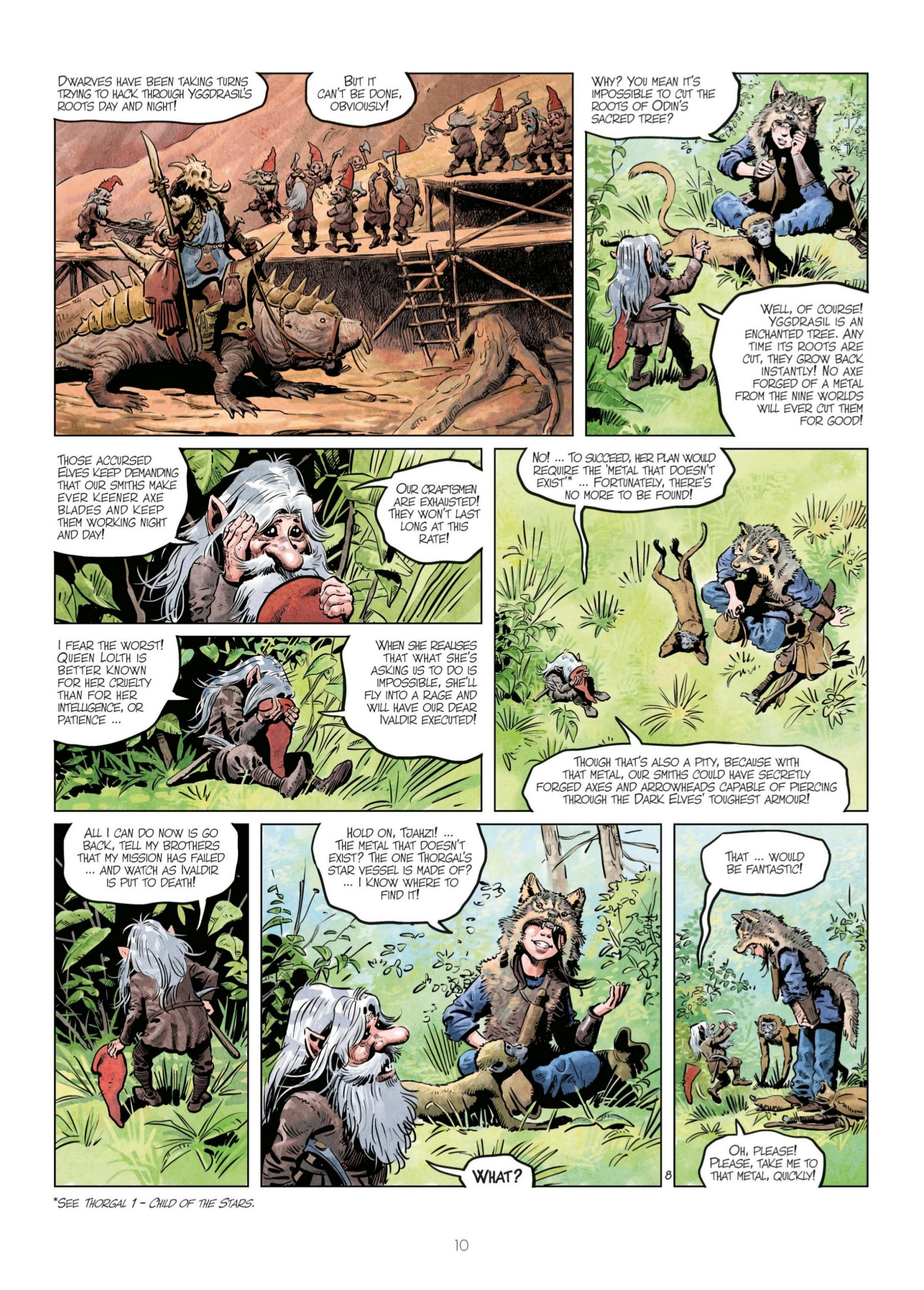 Read online The World of Thorgal: Wolfcub comic -  Issue #6 - 12