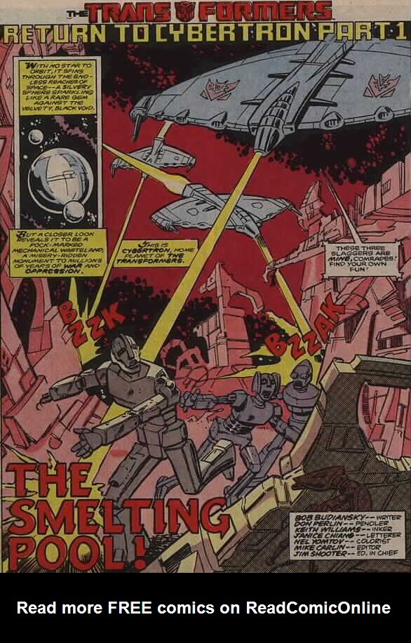 Read online The Transformers (UK) comic -  Issue #66 - 2