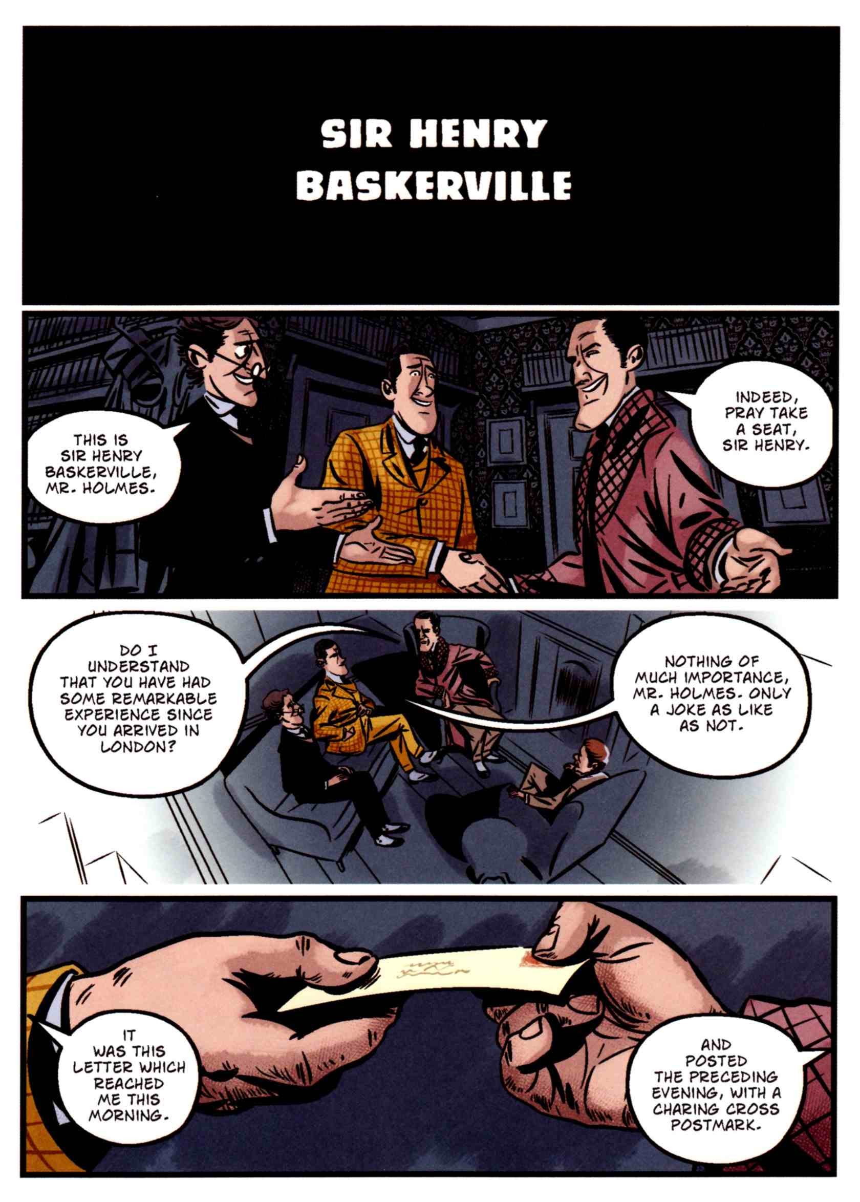 Read online The Hound of the Baskervilles (2009) comic -  Issue # TPB - 33