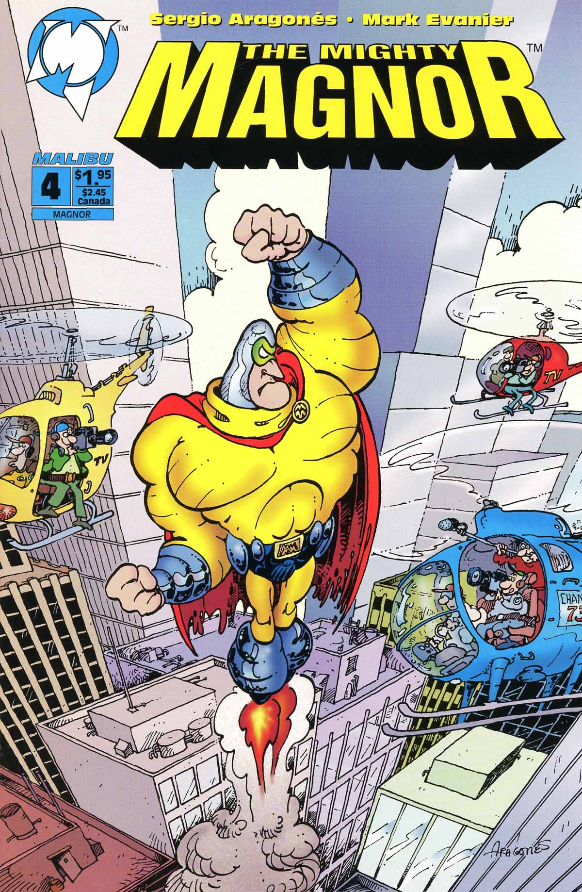 Read online The Mighty Magnor comic -  Issue #4 - 1