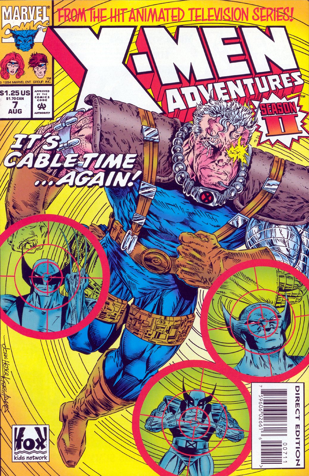 X-Men Adventures (1994) Issue #7 #7 - English 1