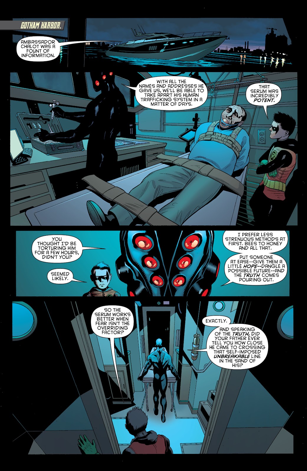 Batman and Robin (2011) issue Bad Blood (DC Essential Edition) (Part 2) - Page 25