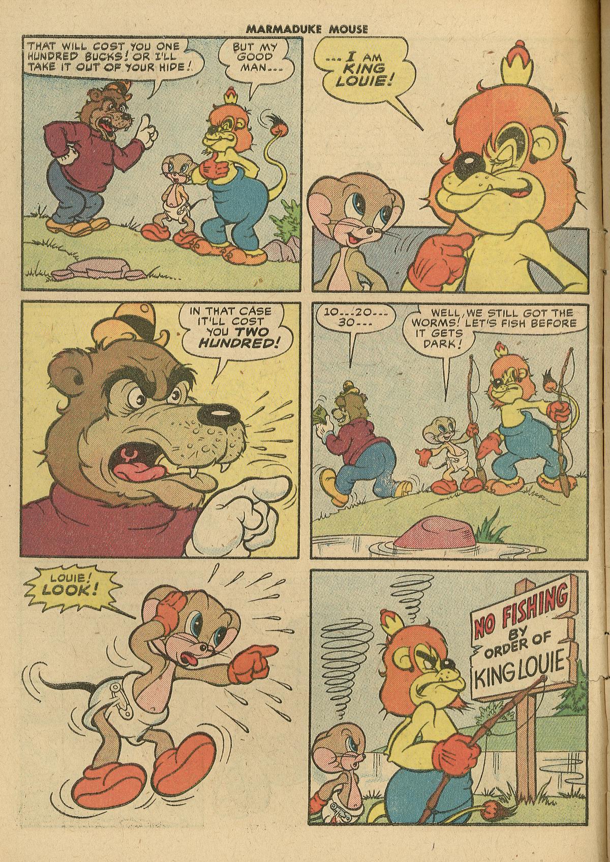 Read online Marmaduke Mouse comic -  Issue #63 - 6