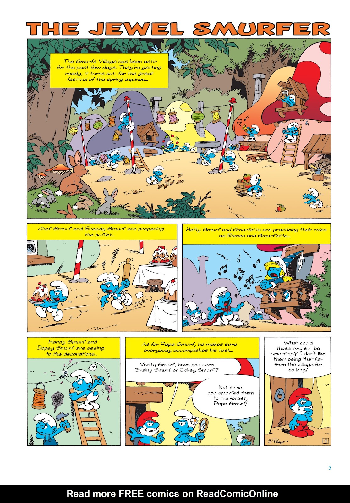 Read online The Smurfs comic -  Issue #19 - 5