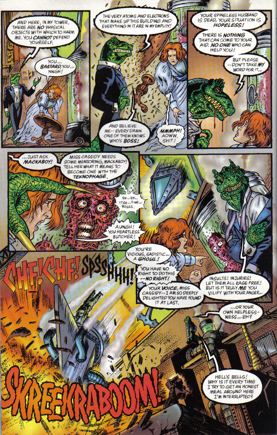 Read online Neil Gaiman's Teknophage comic -  Issue #6 - 10