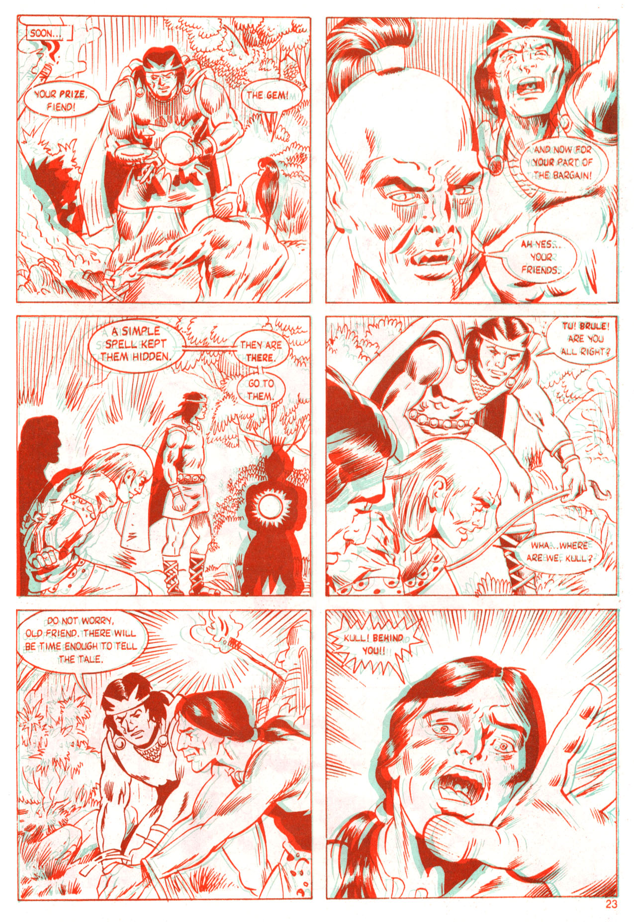Read online Blackthorne 3-D Series comic -  Issue #51 - 24