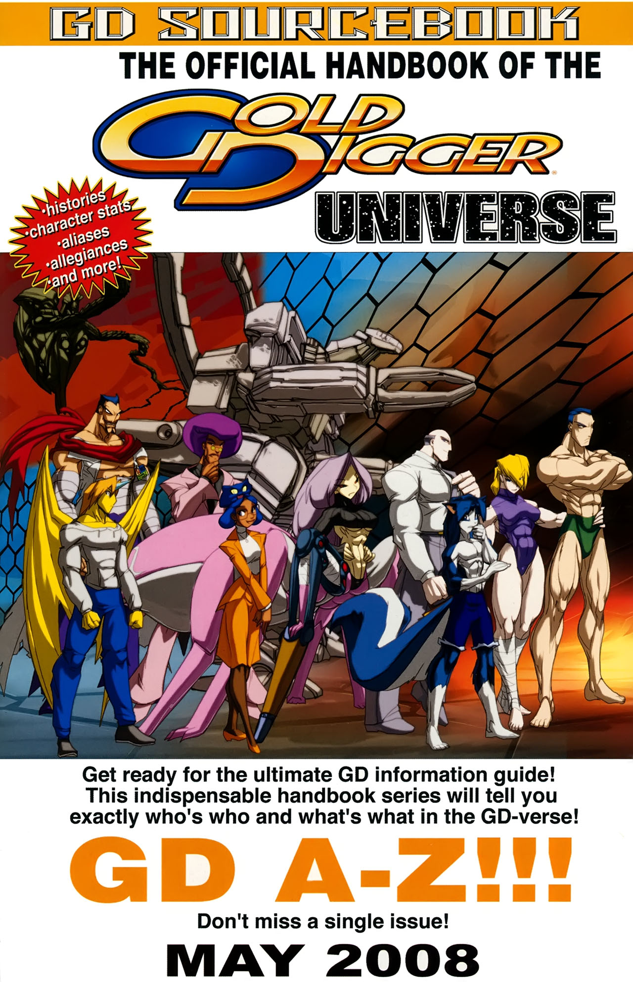 Read online Gold Digger Sourcebook: The Official Handbook of the GD Universe comic -  Issue #16 - 35