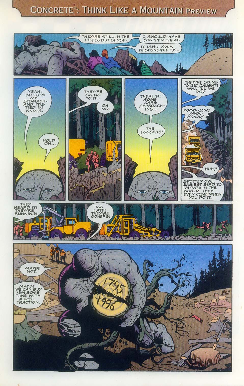 Read online Godzilla (1995) comic -  Issue #8 - 33