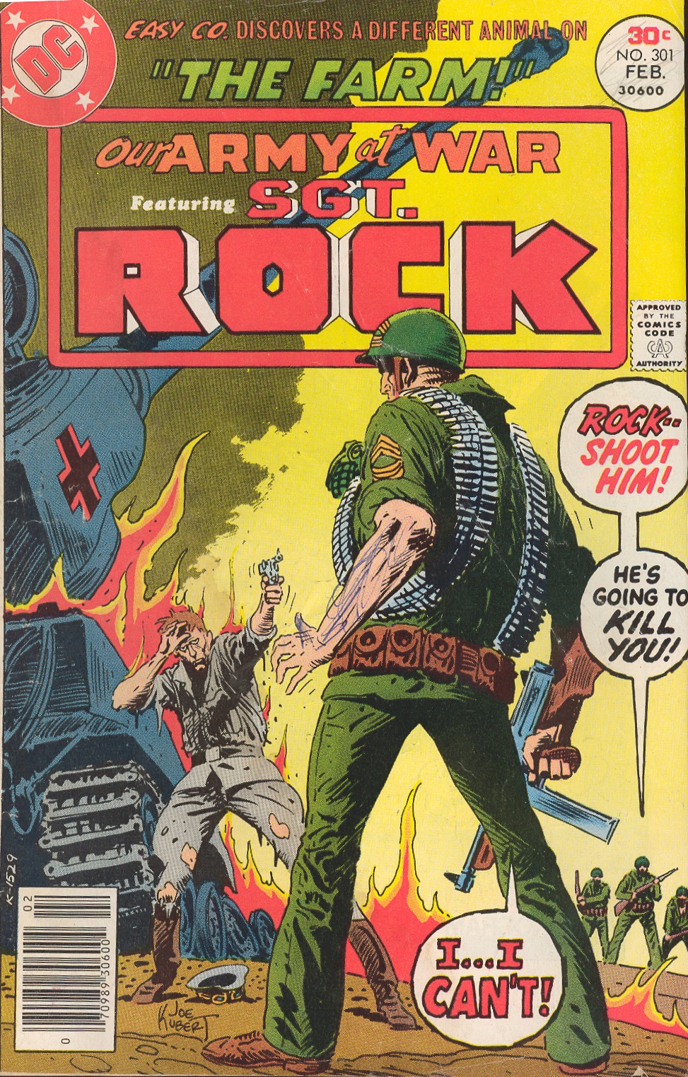 Read online Our Army at War (1952) comic -  Issue #301 - 1