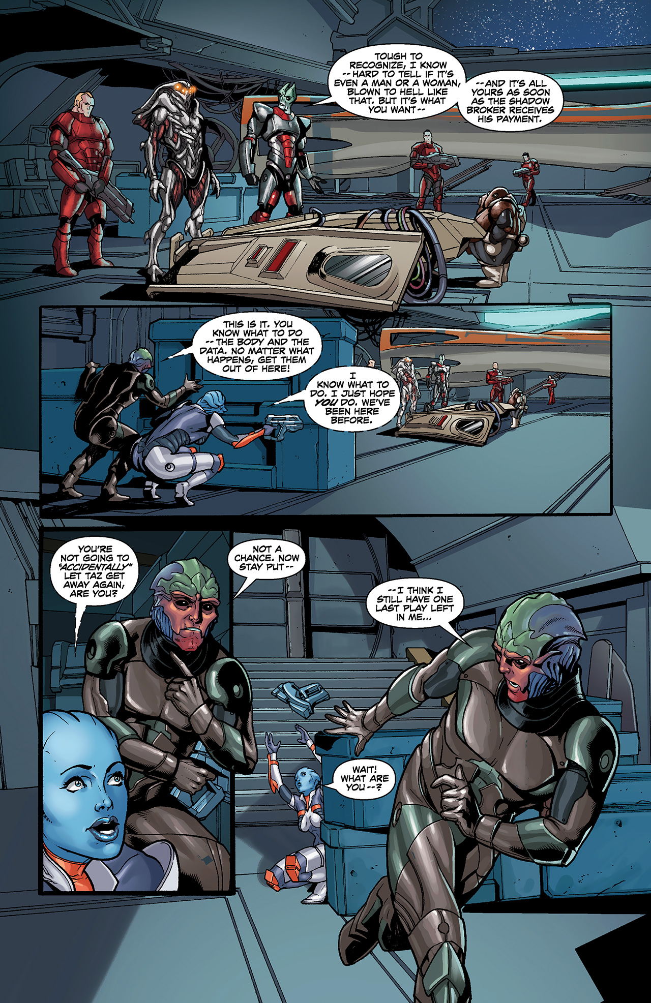 Read online Mass Effect: Redemption comic -  Issue #4 - 12