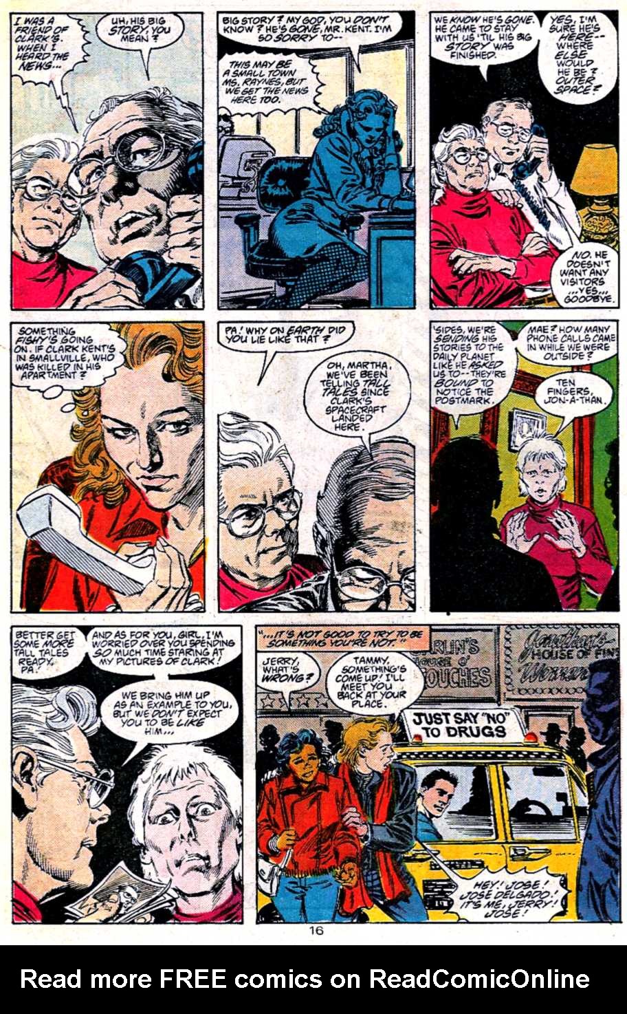 Read online Adventures of Superman (1987) comic -  Issue #451 - 17