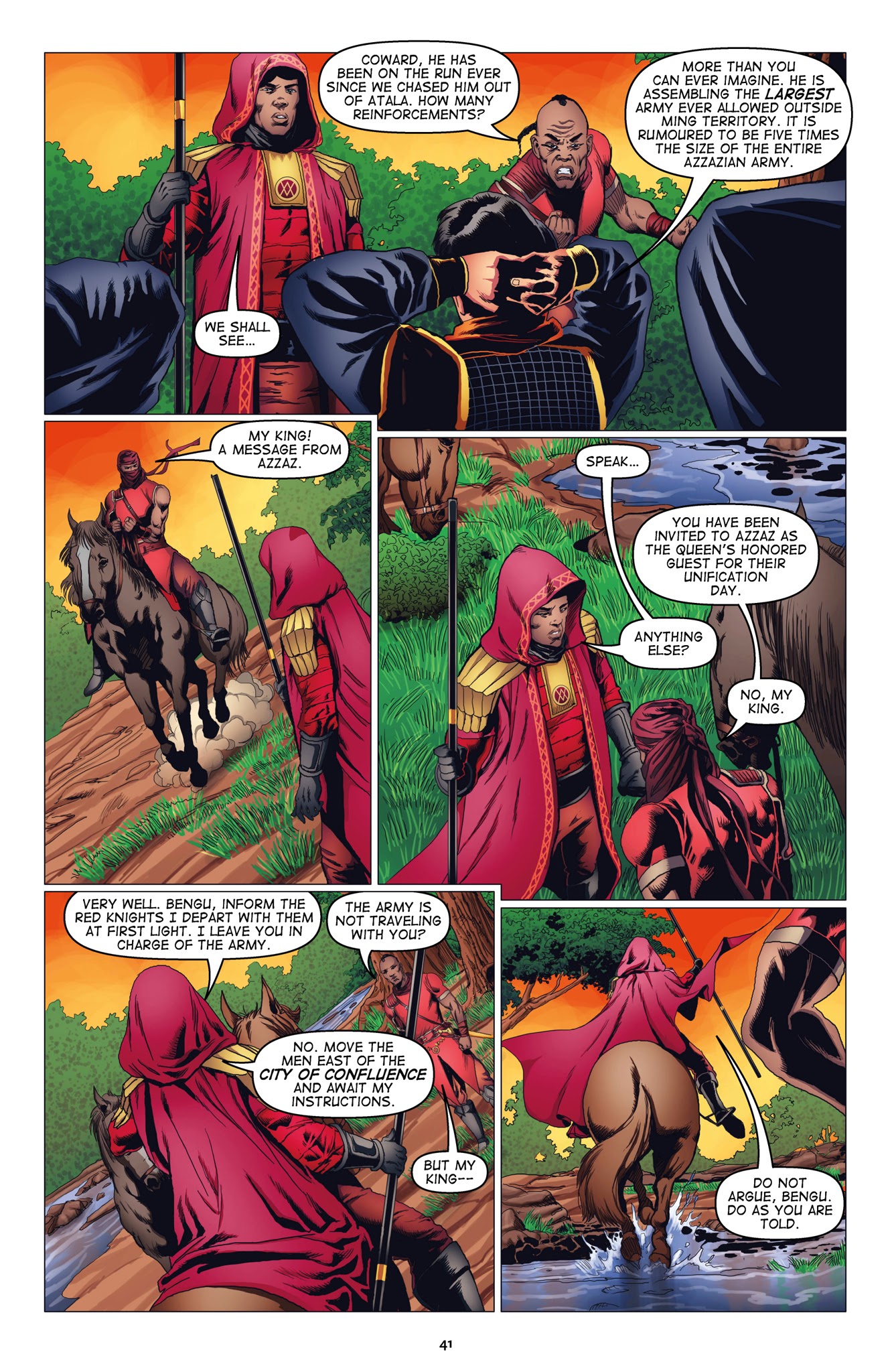 Read online Malika: Warrior Queen comic -  Issue # TPB 1 (Part 1) - 43