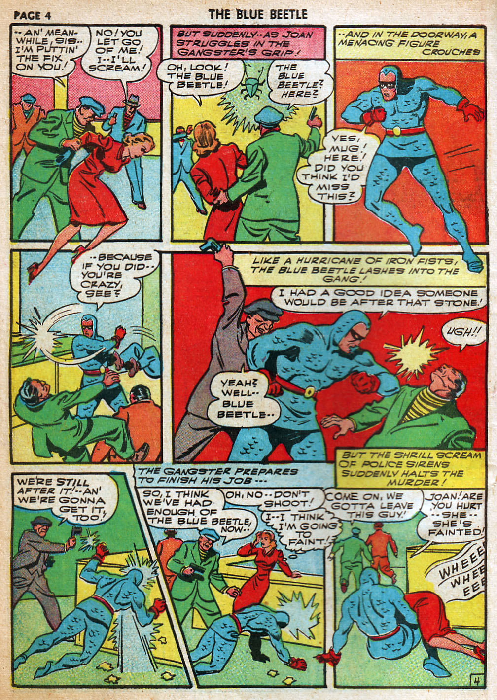 Read online The Blue Beetle comic -  Issue #11 - 6