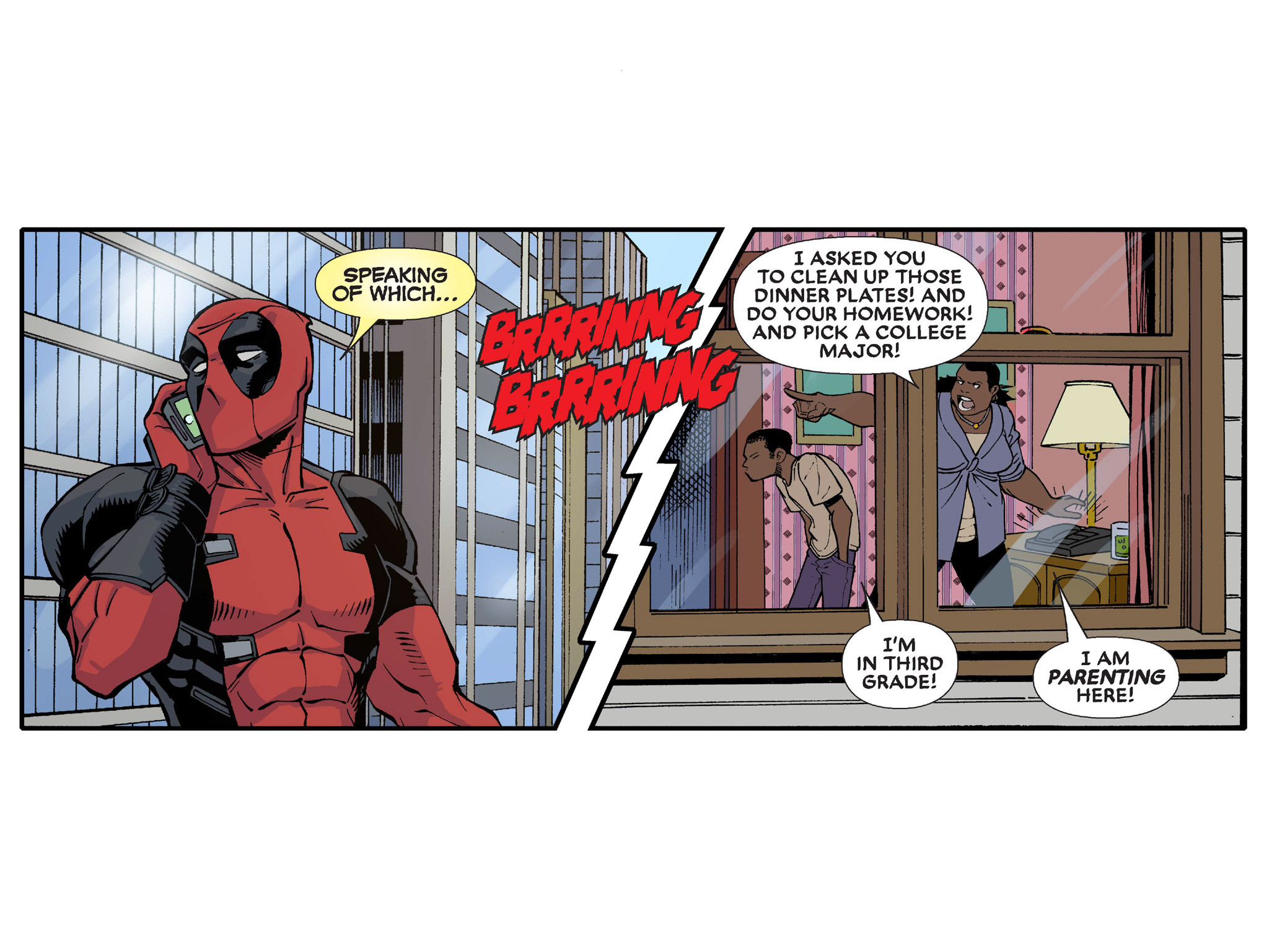 Read online Deadpool & Cable: Split Second Infinite Comic comic -  Issue #2 - 28