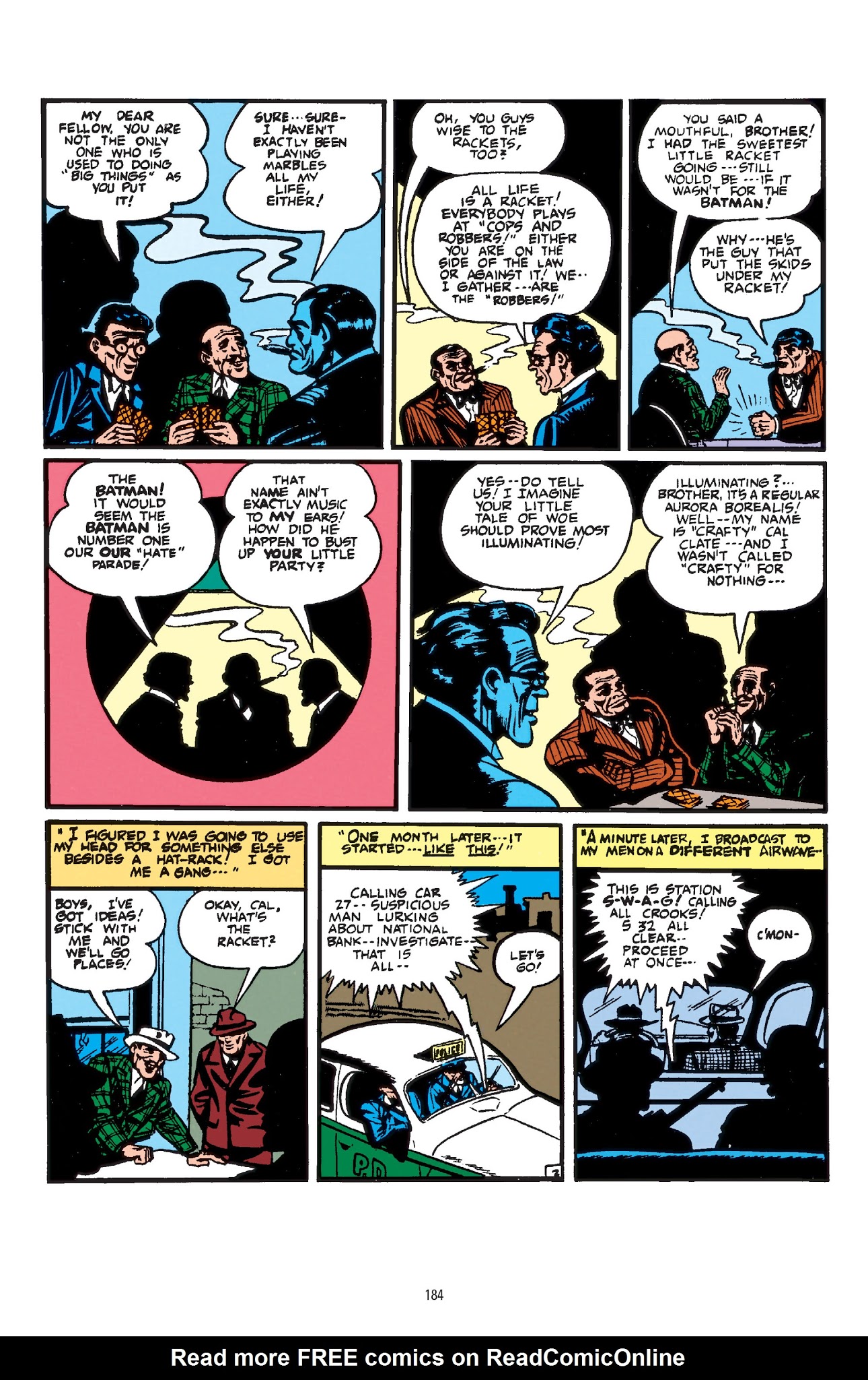 Read online Batman: The Golden Age Omnibus comic -  Issue # TPB 3 - 184