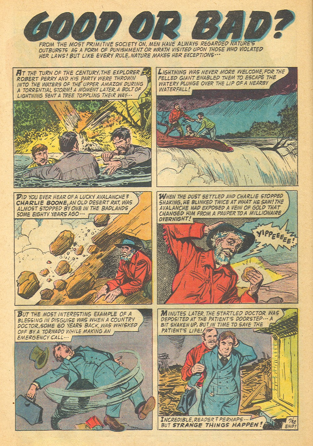 Read online Adventures Into The Unknown comic -  Issue #101 - 12