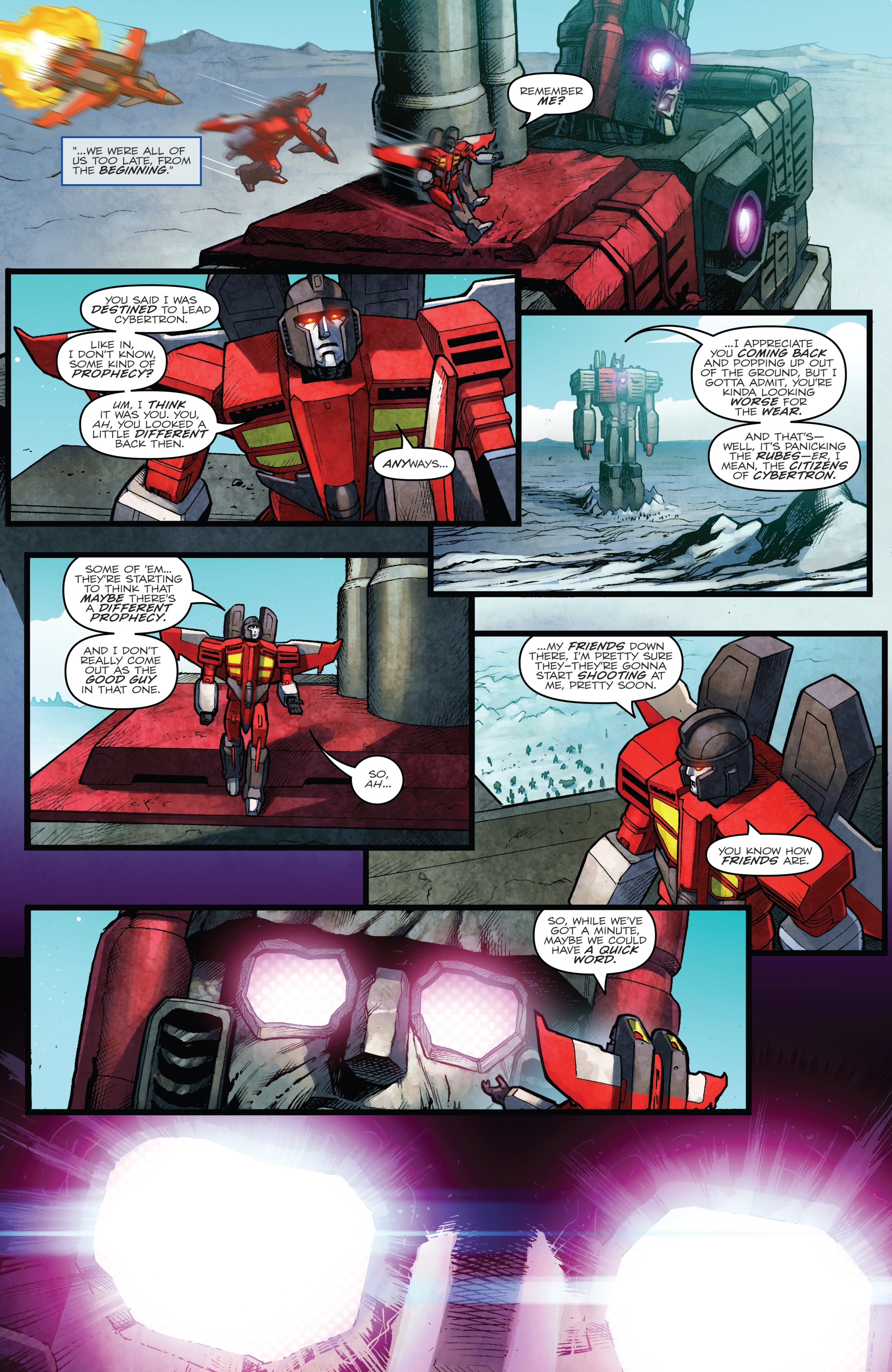 Read online Transformers: The IDW Collection Phase Two comic -  Issue # TPB 6 (Part 1) - 64