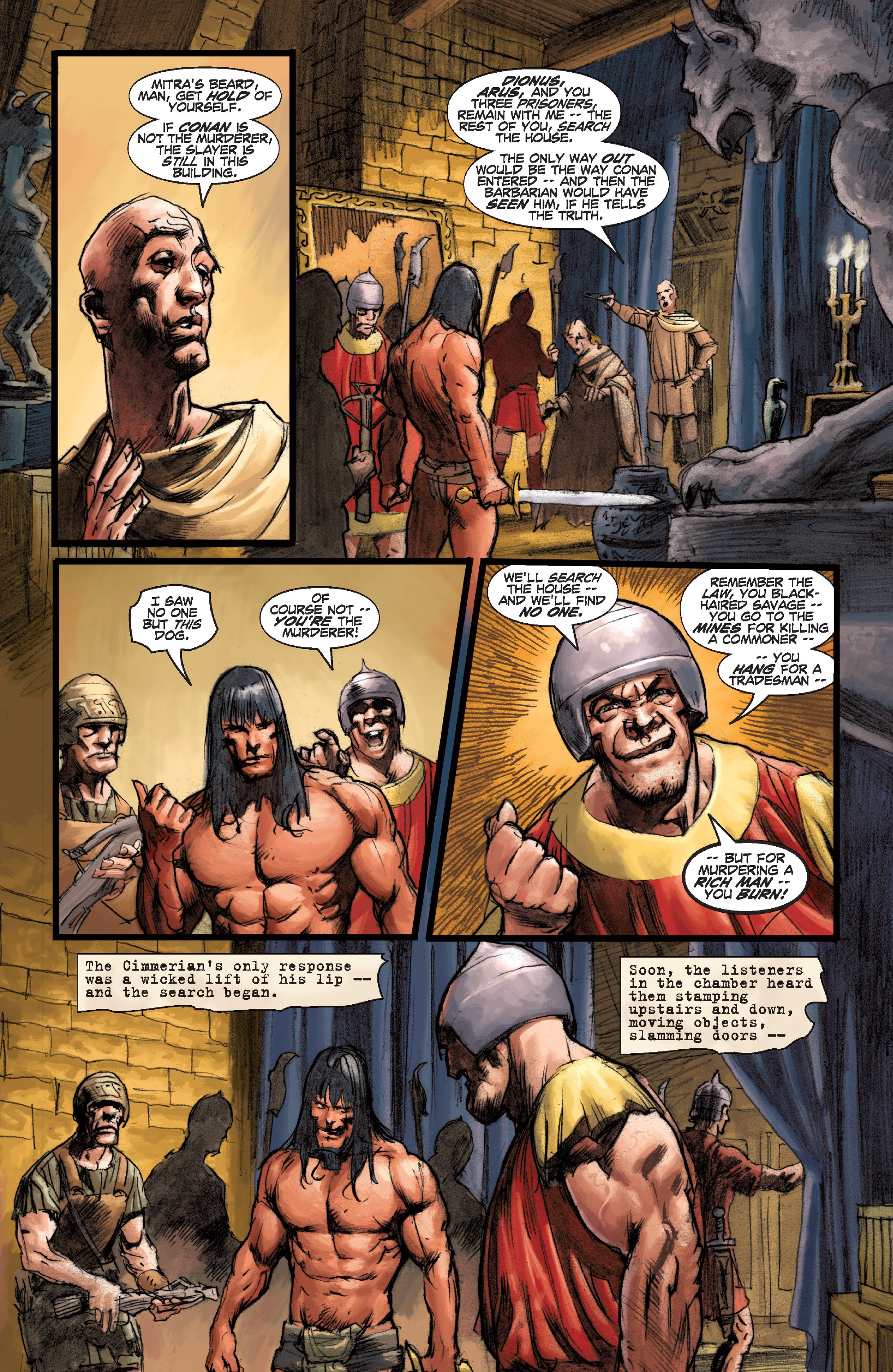 Read online Conan Chronicles Epic Collection comic -  Issue # TPB Out of the Darksome Hills (Part 3) - 53
