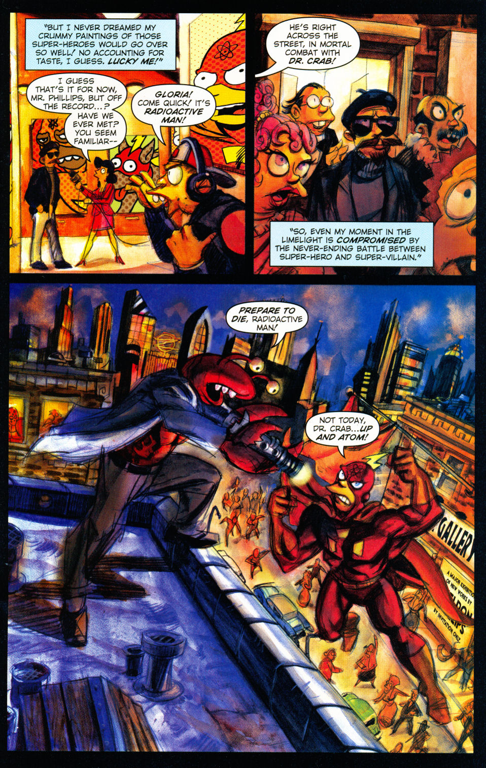 Read online Bongo Comics Presents Simpsons Super Spectacular comic -  Issue #2 - 26