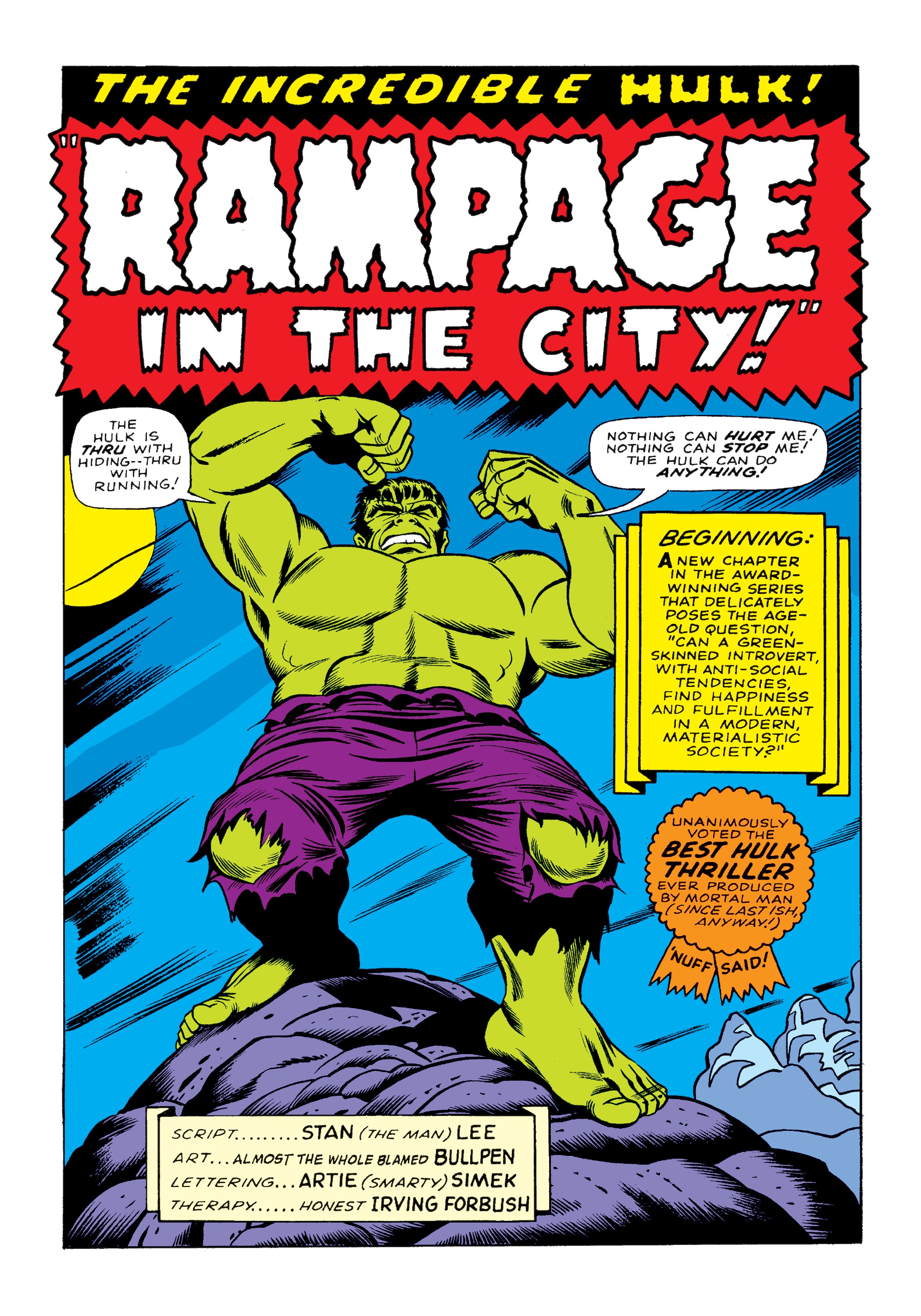 Read online Marvel Masterworks: The Incredible Hulk comic -  Issue # TPB 3 (Part 1) - 52